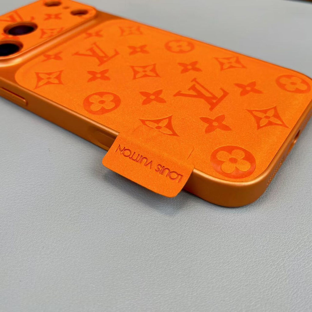 Luxuriöse Louis Vuitton Klassische Monogramm-Handyhülle für iPhone 14-18 Pro & Pro Max