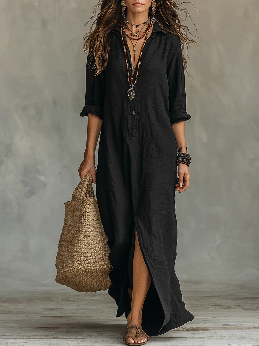Chantelle | Elegantes, figurschmeichelndes Maxikleid