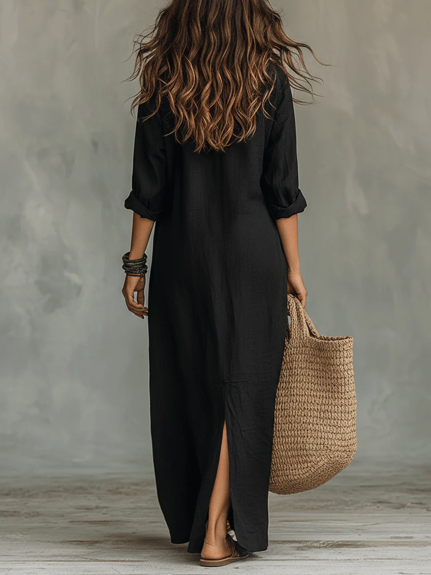 Chantelle | Elegantes, figurschmeichelndes Maxikleid