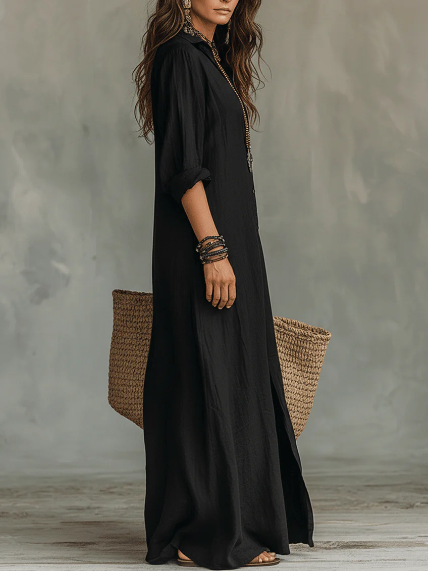 Chantelle | Elegantes, figurschmeichelndes Maxikleid