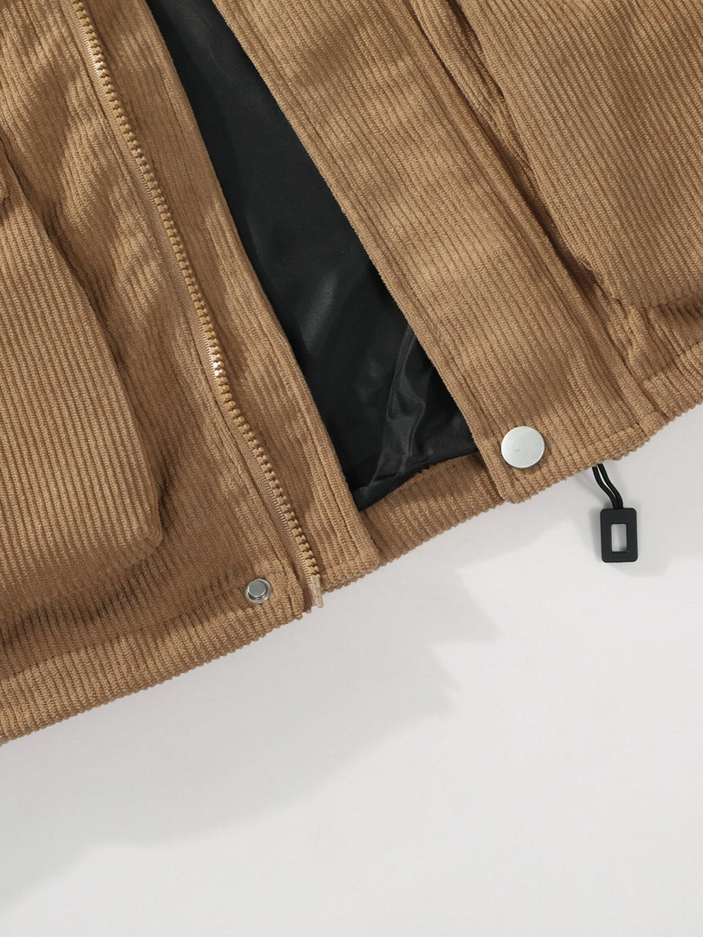 Corduroy Hooded Jacket