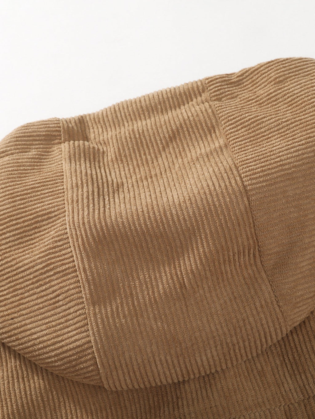Corduroy Hooded Jacket