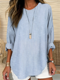 Juliet | Trendy Striped Blouse