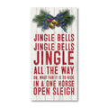 Jingle All the Way Gallery-Wrapped Canvas Wall Art