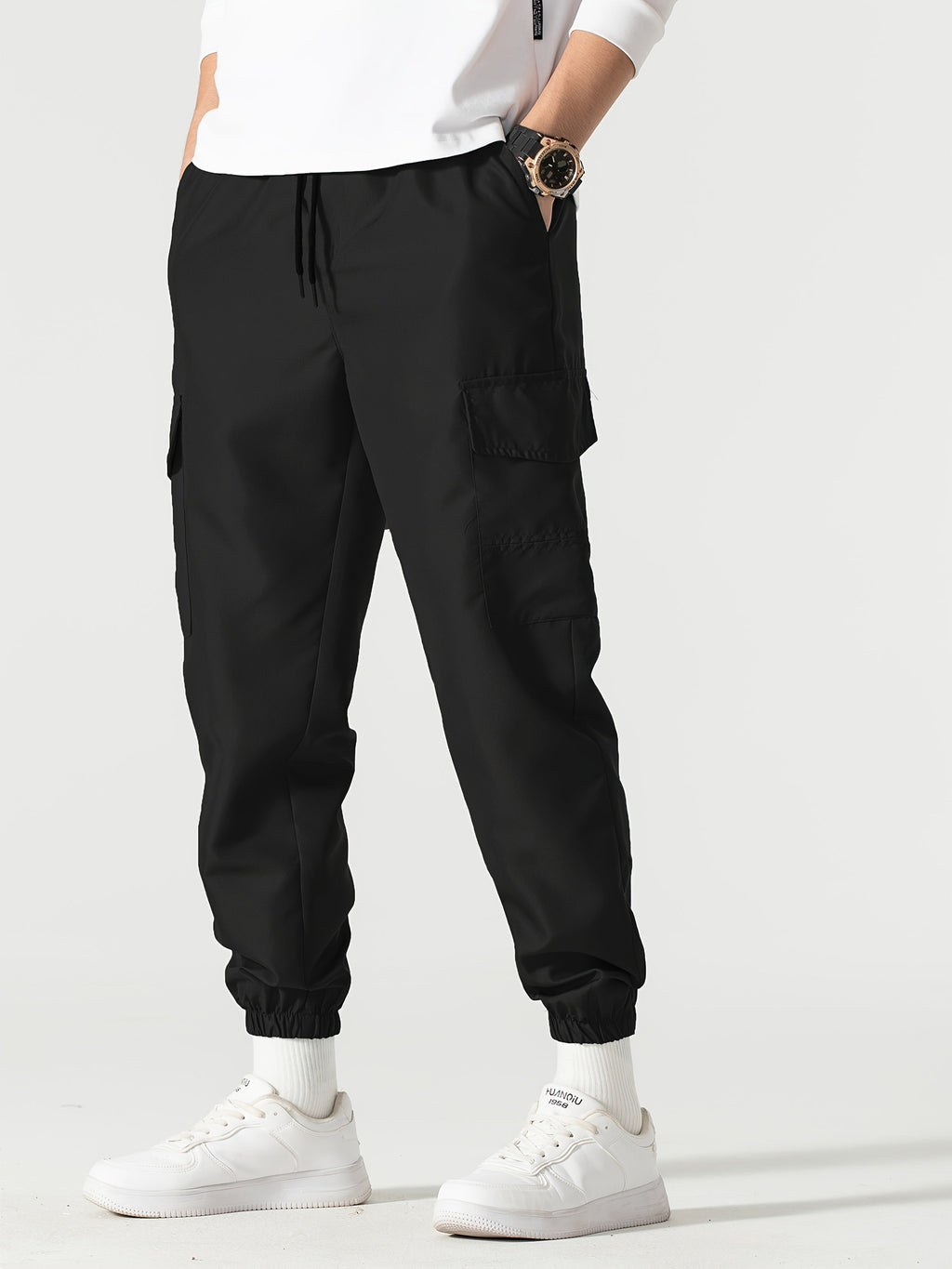 Warren | Legere Cargo-Jogginghosen