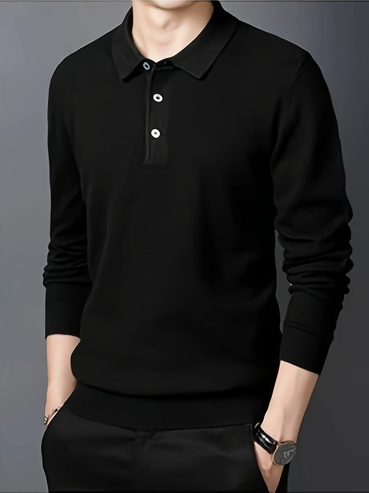 Frederick | Eleganter Polopullover mit Kragen