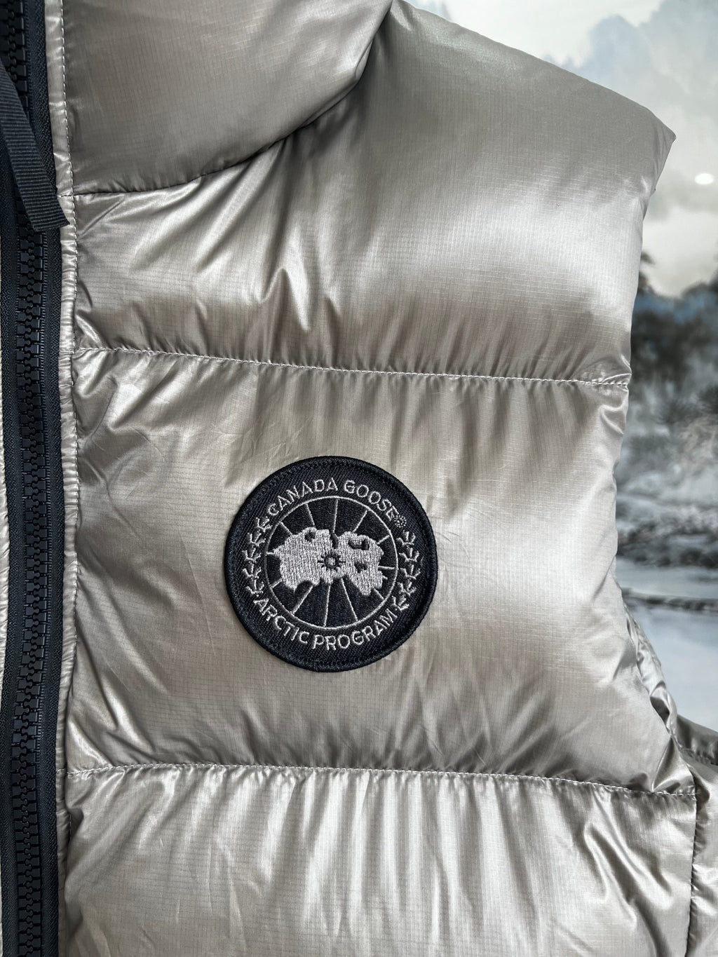 Canada Goose Women's Cropped Down Vest – Taupe