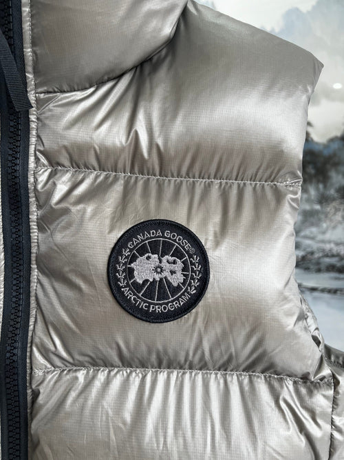 Canada Goose Women's Cropped Down Vest – Taupe