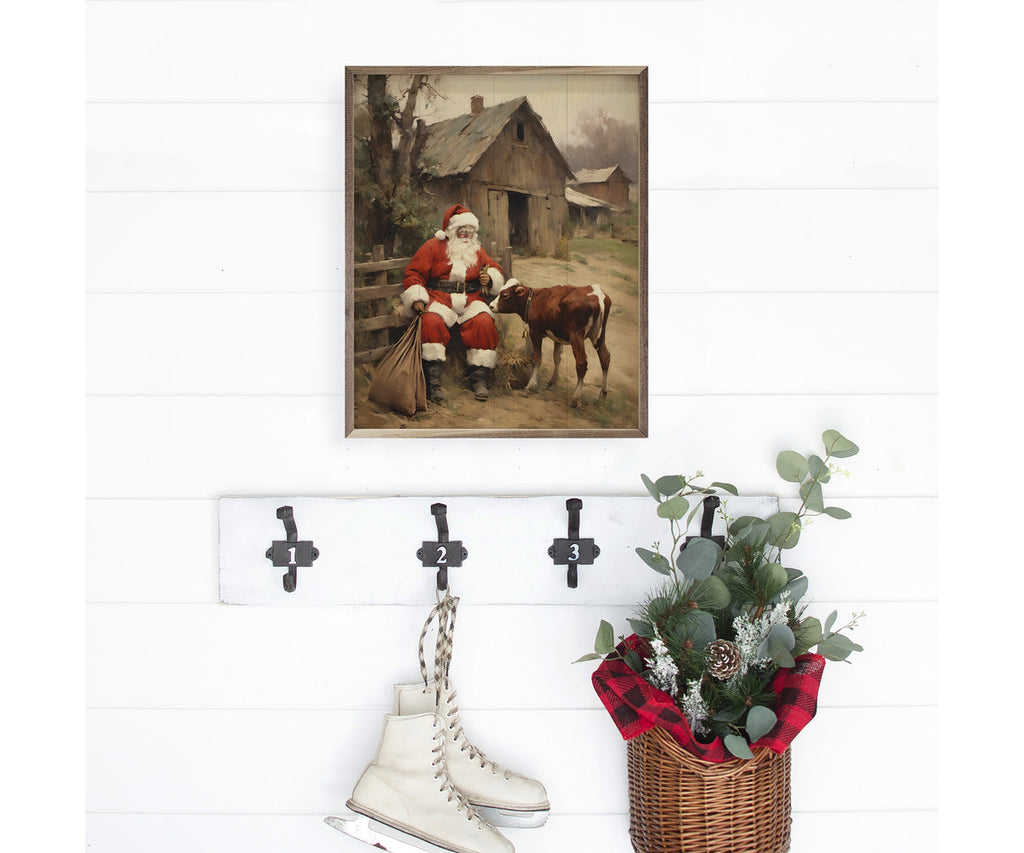 Kendrick Home Santa Farm Visit