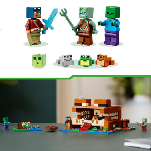 21256 LEGO Minecraft La maison de la grenouille