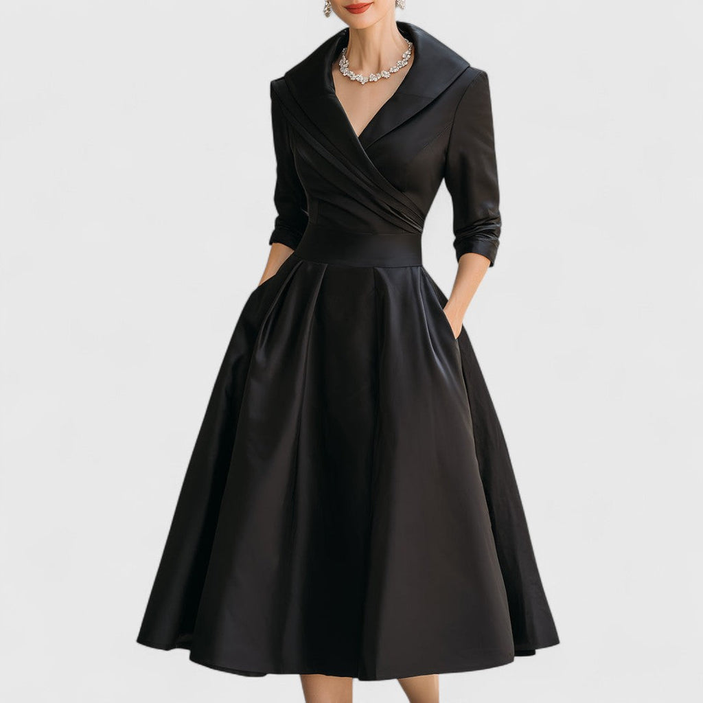 Millie | Elegantes Midi-Kleid mit Silhouette