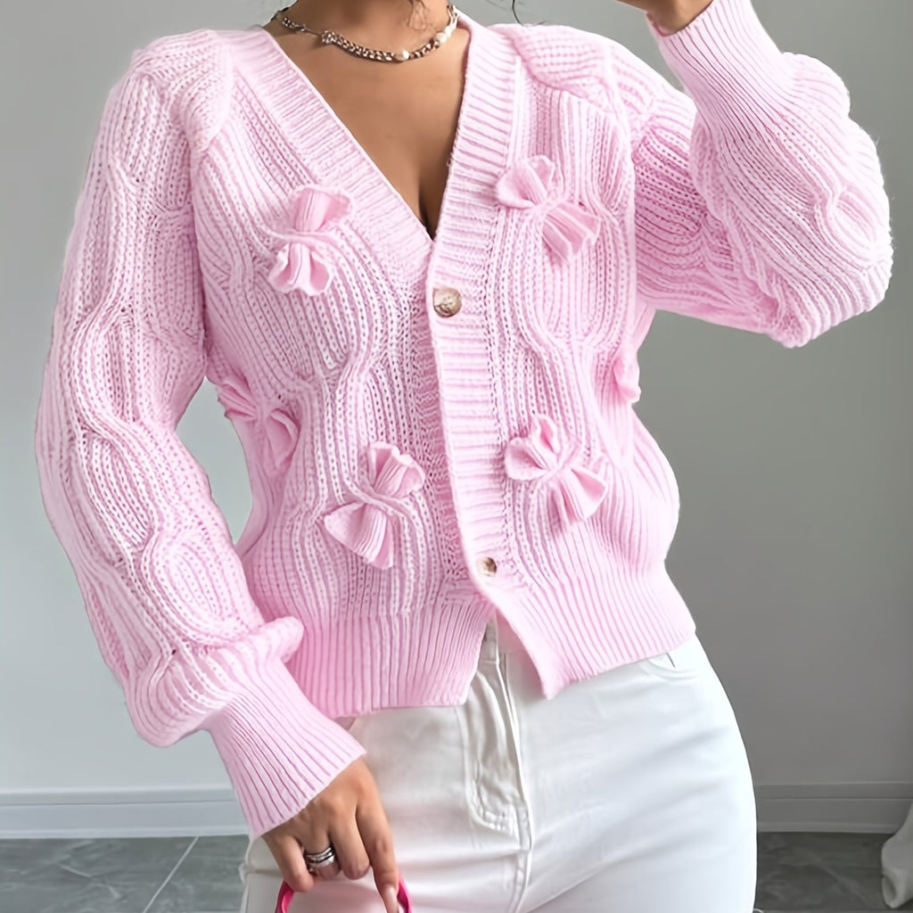 Primrose | Cardigan mit Schleifen-Detail