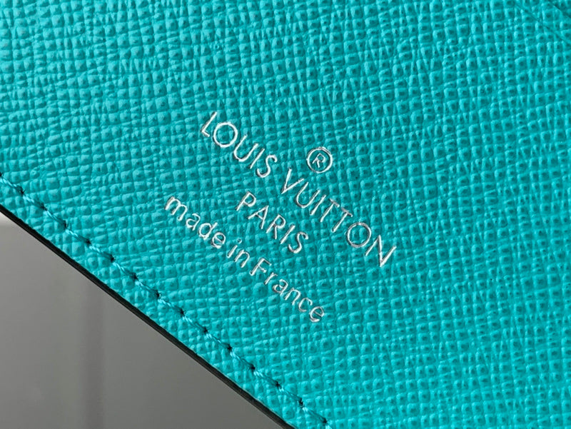 Louis Vuitton Multiple Wallet – Monogram Eclipse Graffiti White Mint Green