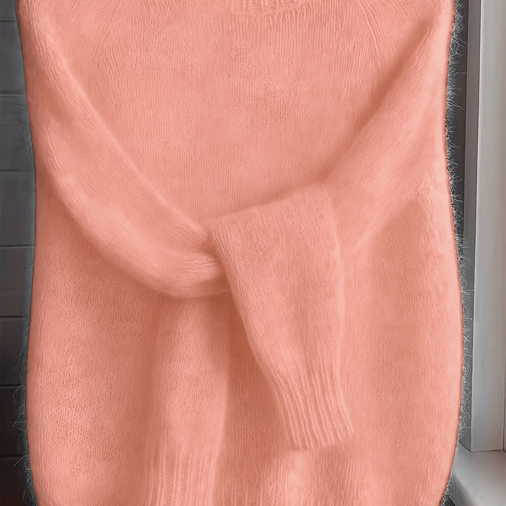 Juliana | Softly Textured Round-Neck Sweater