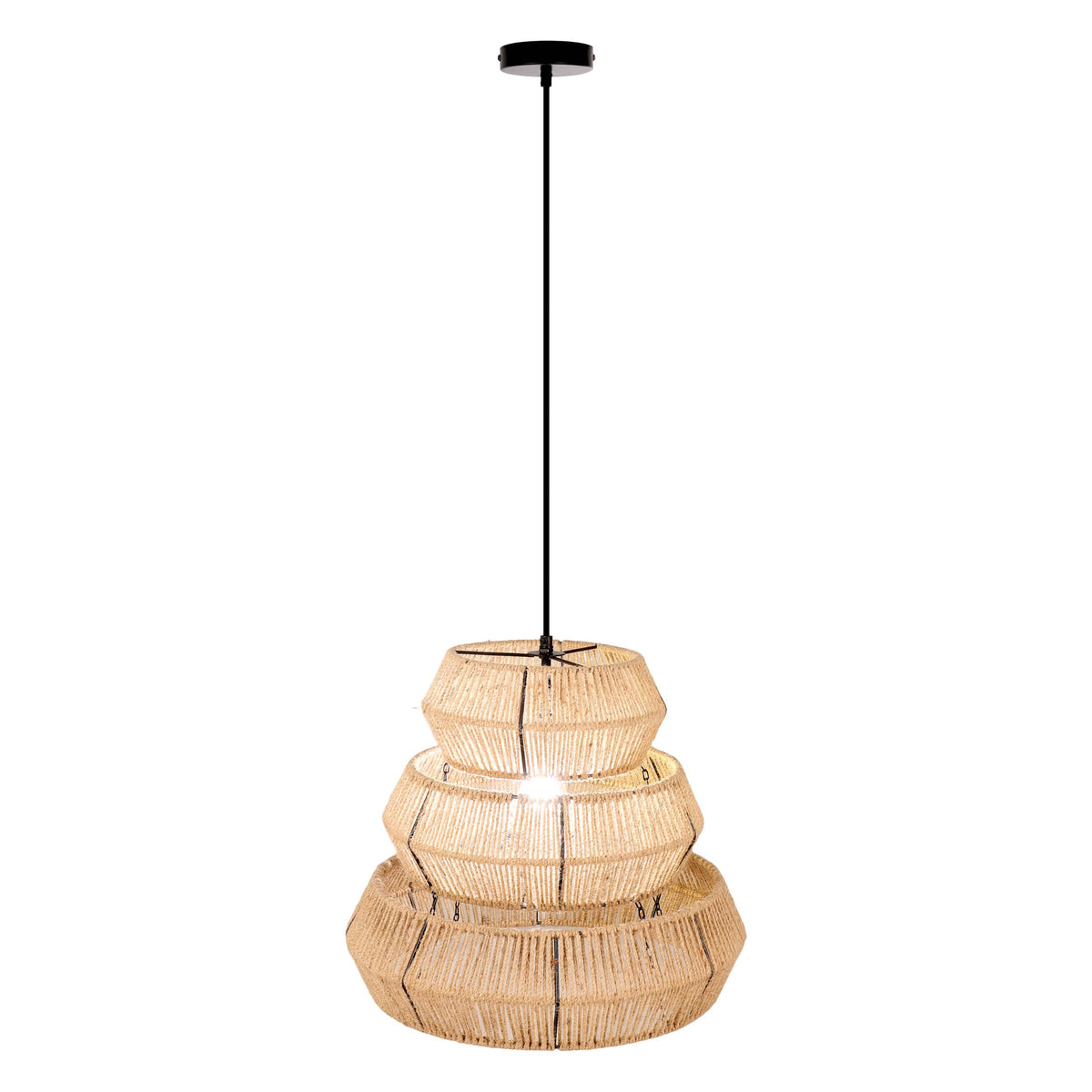 River of Goods Hanging Pendant Dark Brown
