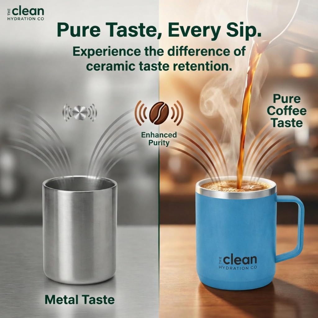 The Clean Hydration Co. Insulated Travel Mug