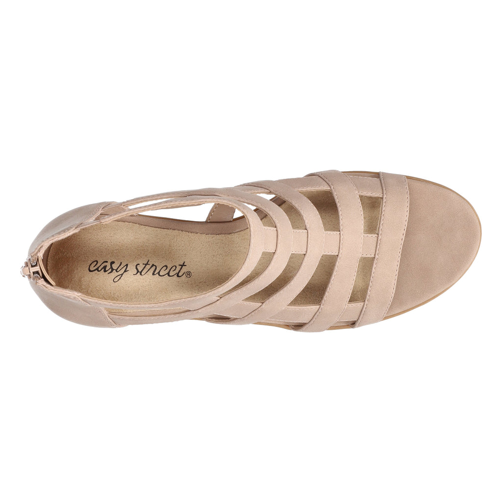 Easy Street Women's Marg Sand Gladiator Sandals