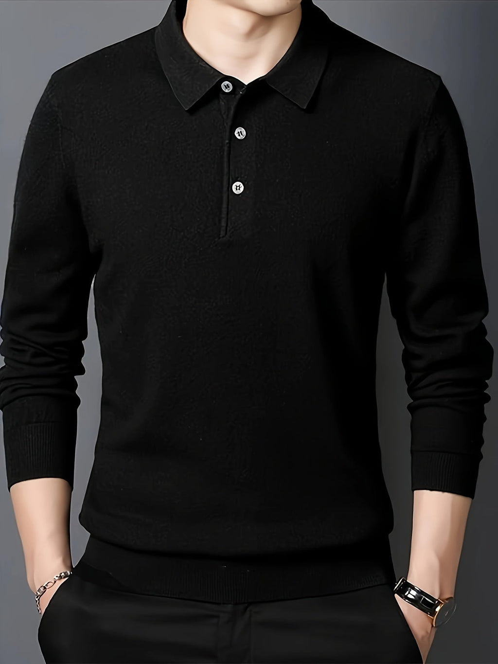 Frederick | Eleganter Polopullover mit Kragen