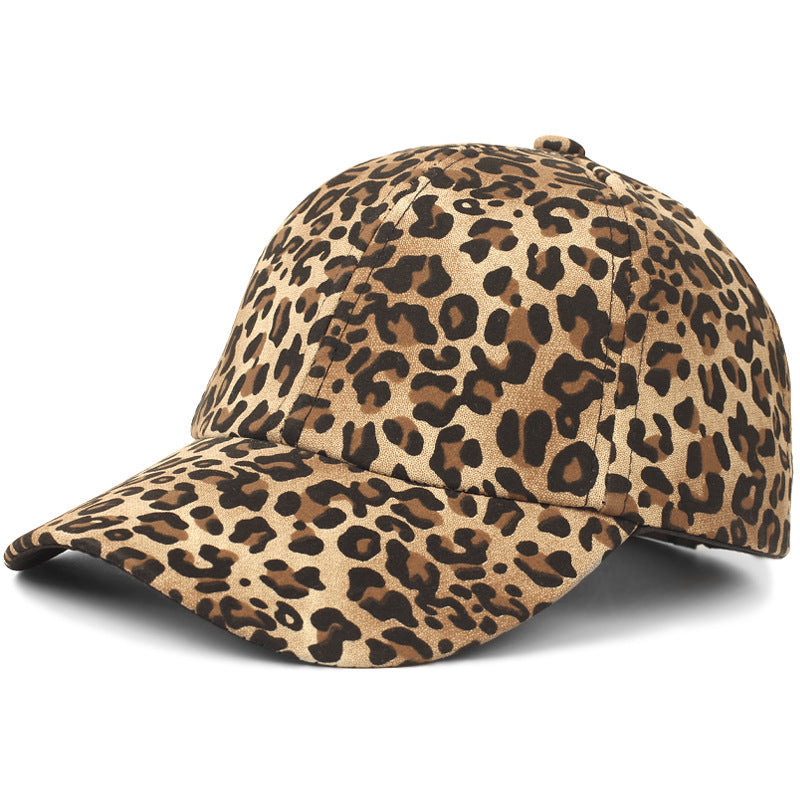 Warren Baseballkappe aus Kunstleder mit Animal-Print und UV-Schutz