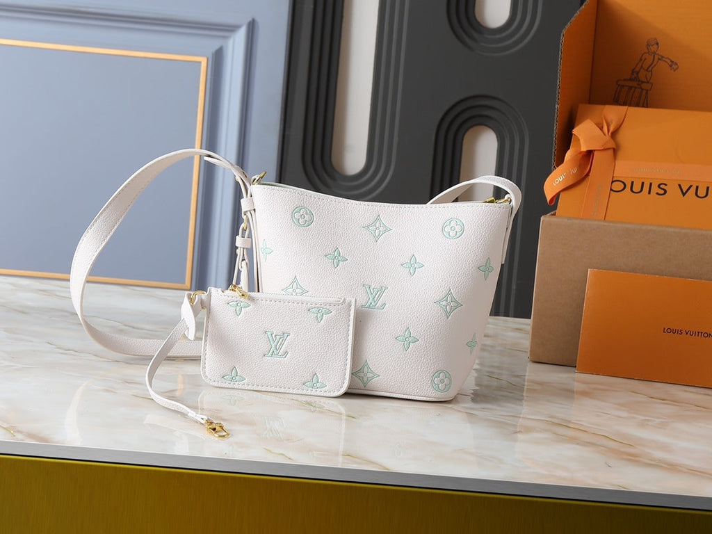 All In Bicolor Monogram Handtasche & Täschchen