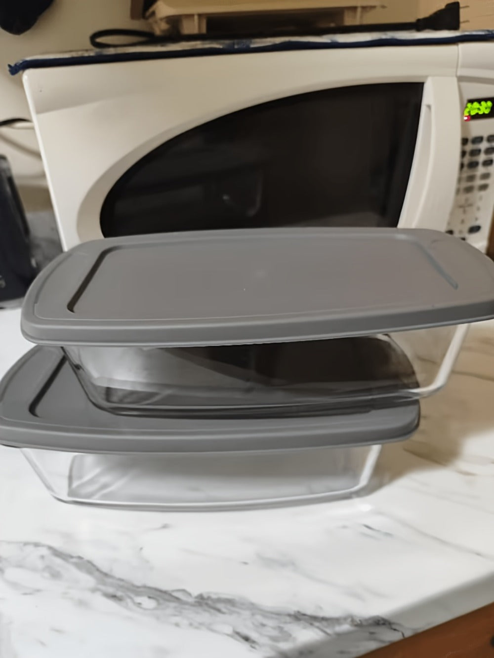 Baking Dish with Handles and Silicone Brush for Baking Bread Cakes