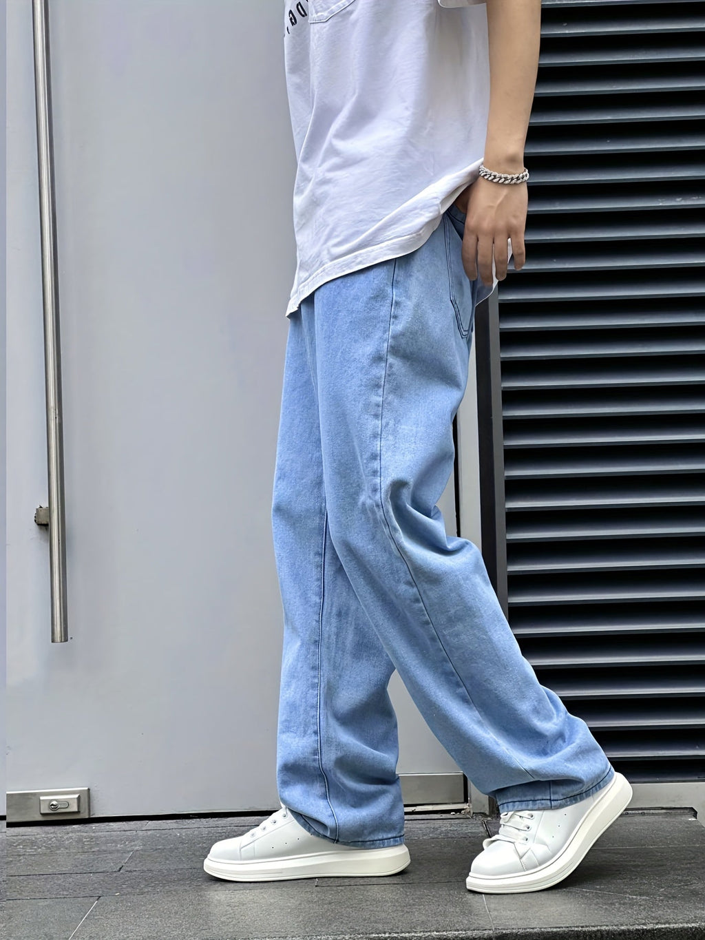 Dexter | Entspannte Wide-Leg-Jeans