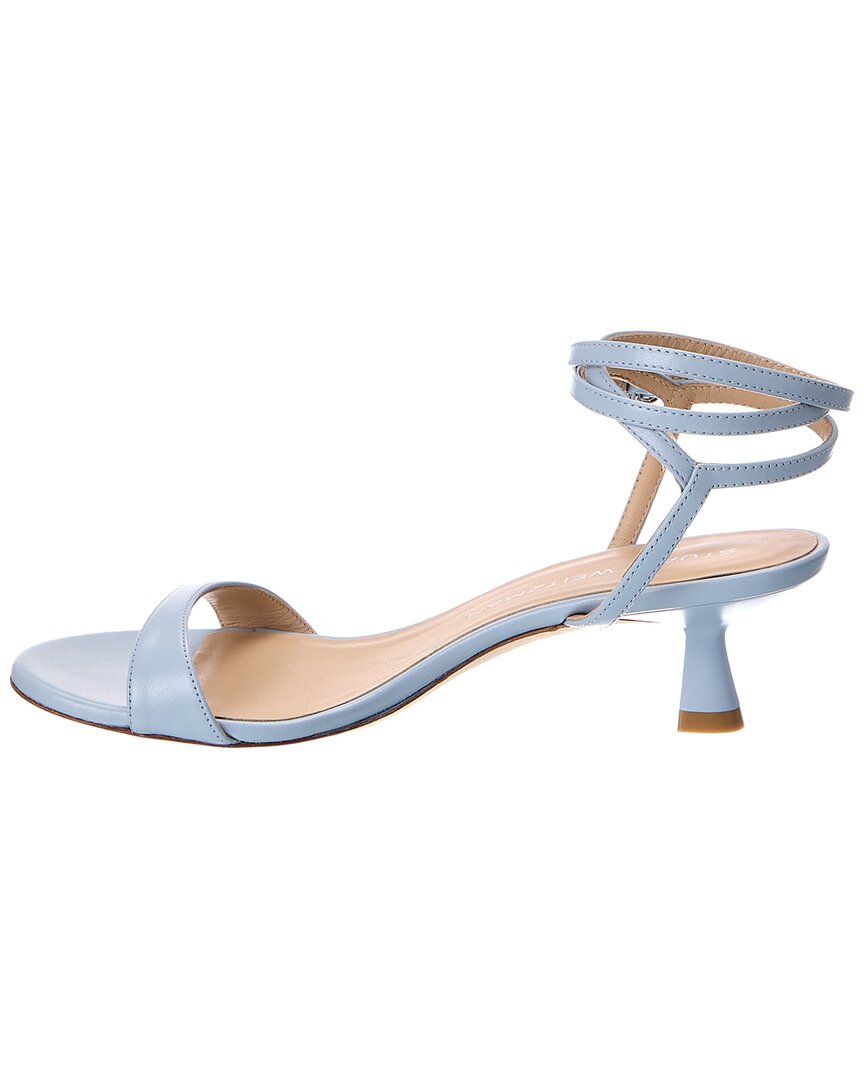 Stuart Weitzman Nudist Wrap 50 Leather Sandal
