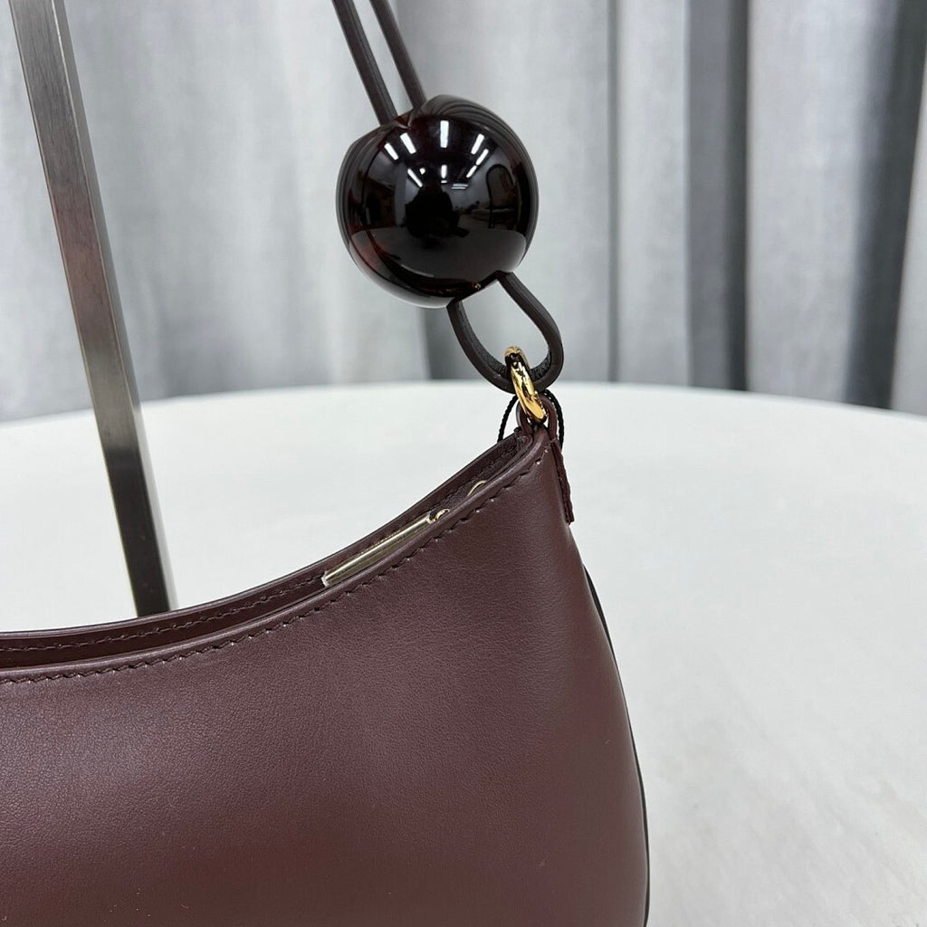 Jacquemus Suede Rectangular Shoulder Bag – Brown