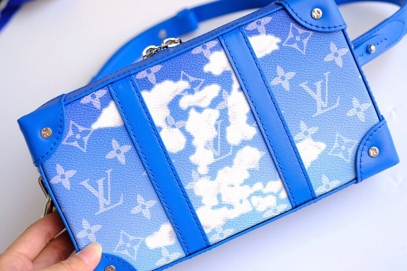 Louis Vuitton Soft Trunk Mini Crossbody – Monogram Clouds Blue