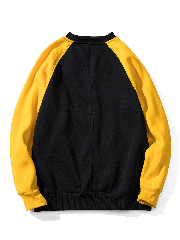 Colorblock Multicolor Sweatshirts