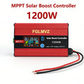 30A MPPT Solar Boost Charge Controller 1200W – DC-DC Step-Up Solar Panel Regulator for Lead-Acid, Gel & Lithium Batteries, Compatible with Golf Cart, E-Bike, Electric Scooter & Off-Grid Systems