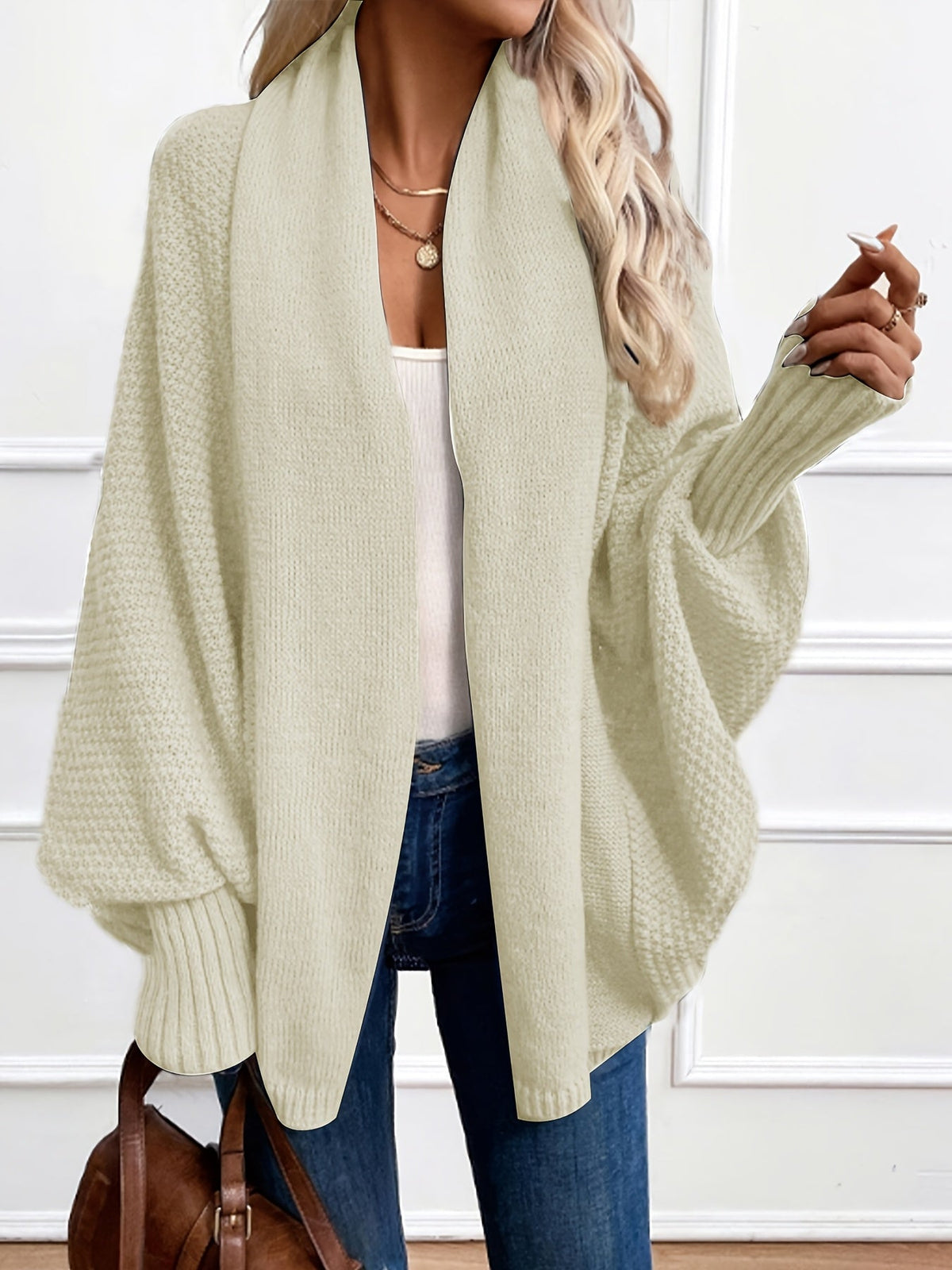 Odessa | Cardigan mit drapiertem Schalkragen