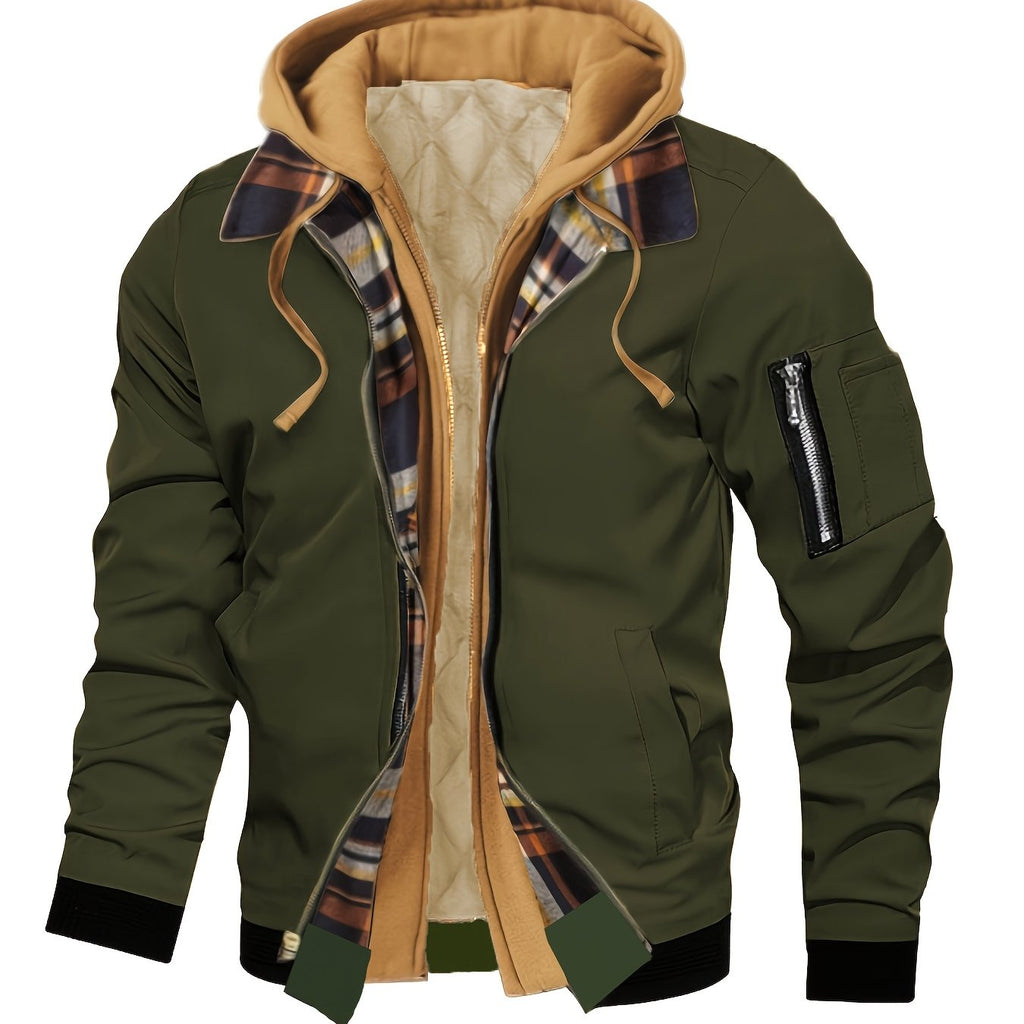 Brooks | Kapuzenjacke mit Reißverschluss