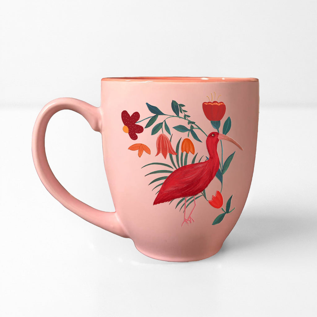 Tropical Bird - 2 Piece Ceramic Mug Set