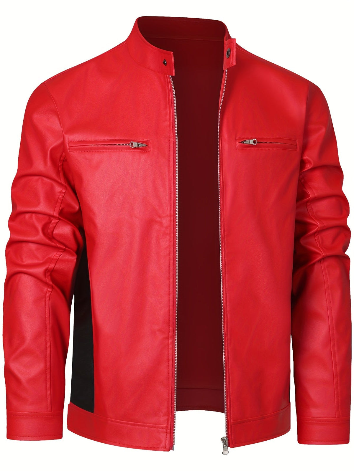 Wallace | Moto-Jacke mit Stehkragen