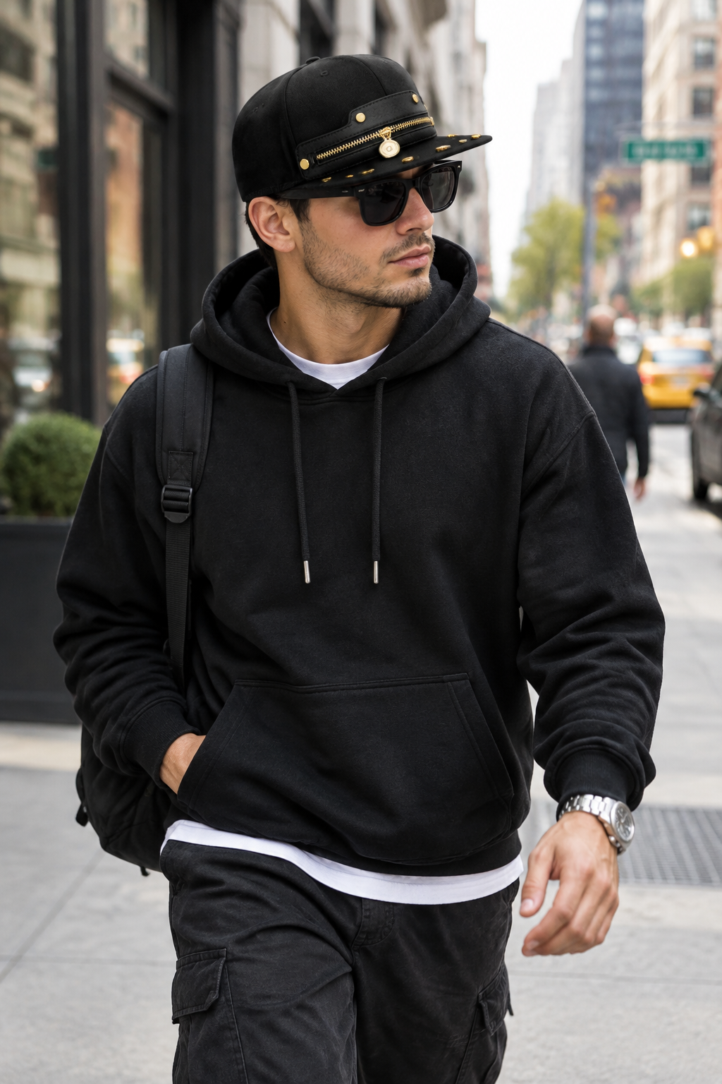 Franklin Baseballkappe mit Leopardenmuster, verstellbar, Unisex