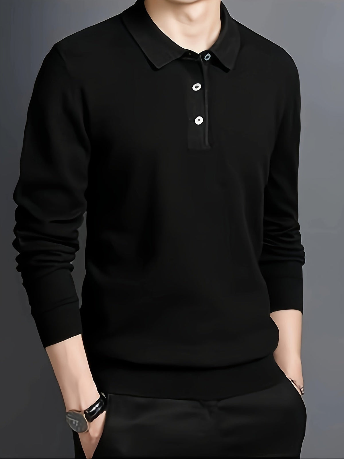 Frederick | Eleganter Polopullover mit Kragen