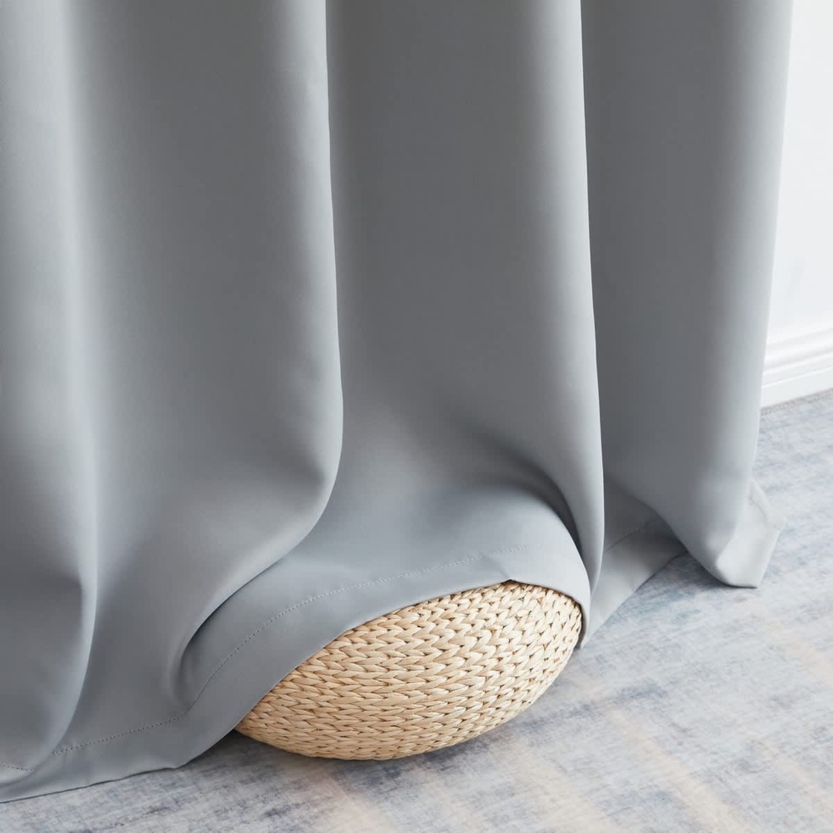 Thd Cambridge 100% Blackout Total Privacy Grommet Window Treatment Curtain Panels - Set of 2