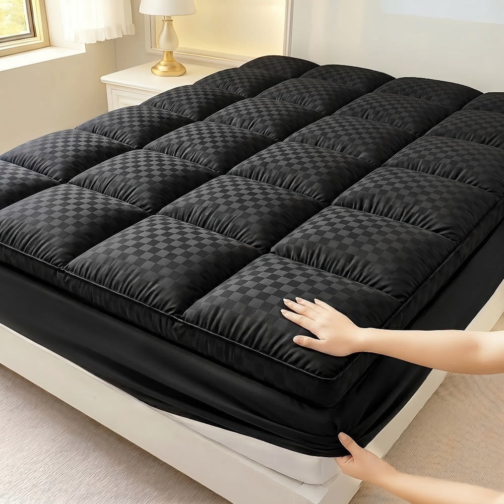 Quilted Fitted Mattress Protector in Four Colors and Twin through California King Size Checkouts