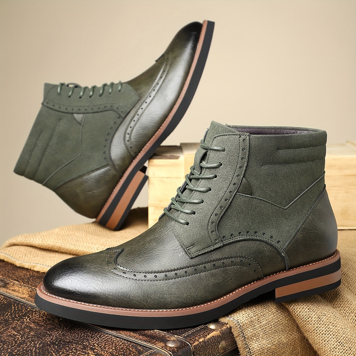 Raymond | Classic Brogue Ankle Boots