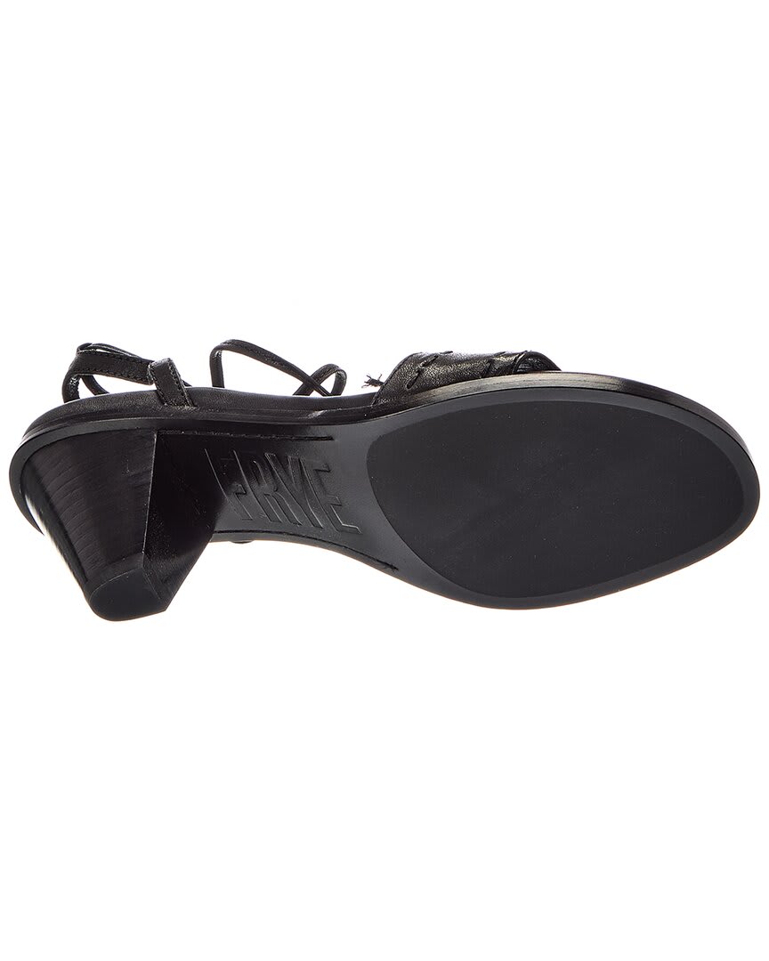Frye Estelle Ankle Tie Leather Sandal