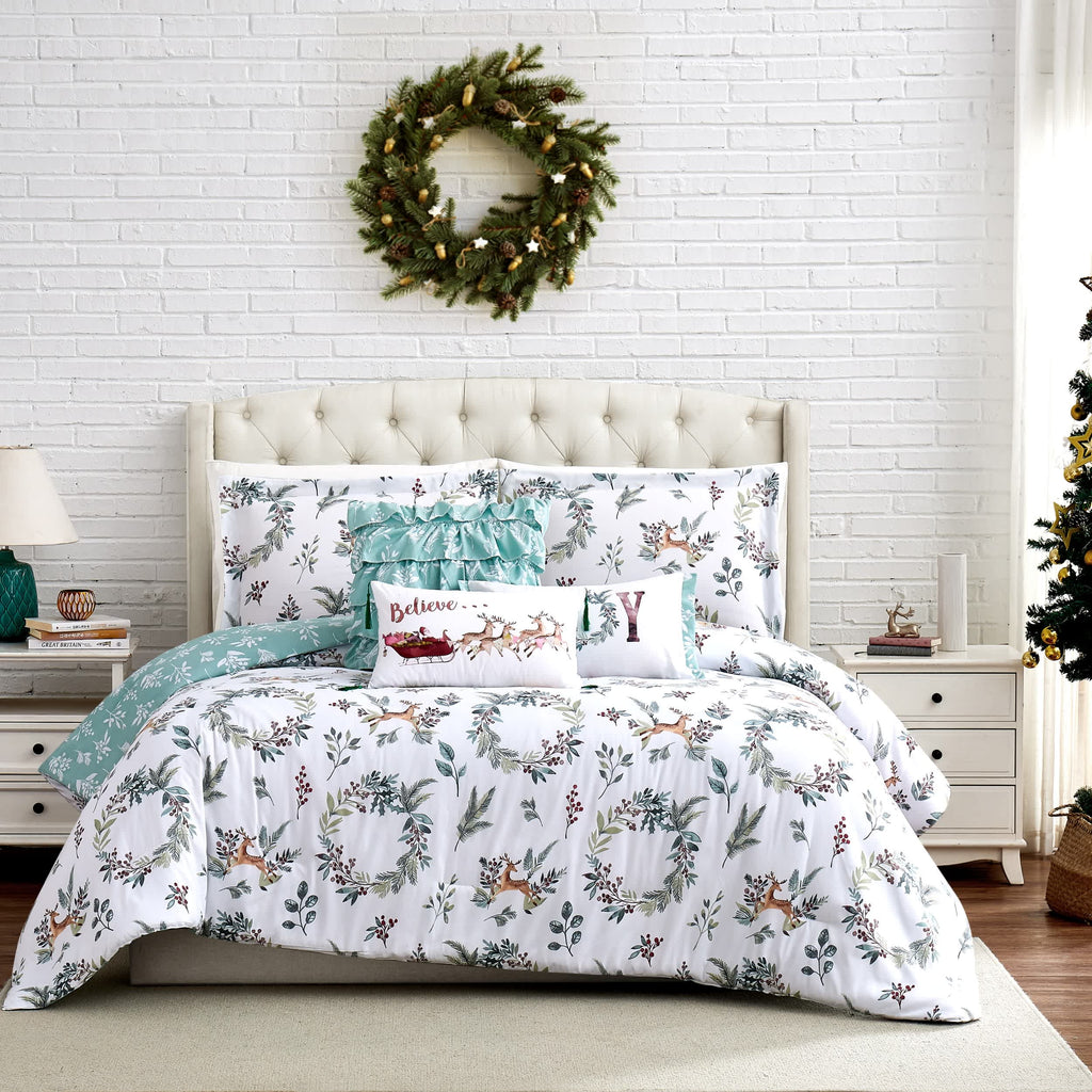 Southshore Fine Linens Happy Holidays 6PC Comforter Set