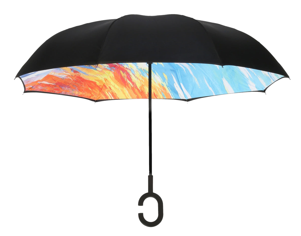 Wind-Proof, Reverse Opening, Upside Down Umbrella