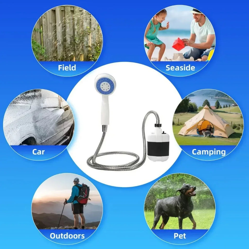 Rechargeable Portable Shower Pump
