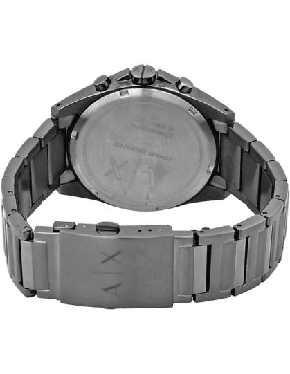 Armani Exchange Drexler AX2603 Herren-Chronograph – Graues Zifferblatt mit Edelstahlarmband