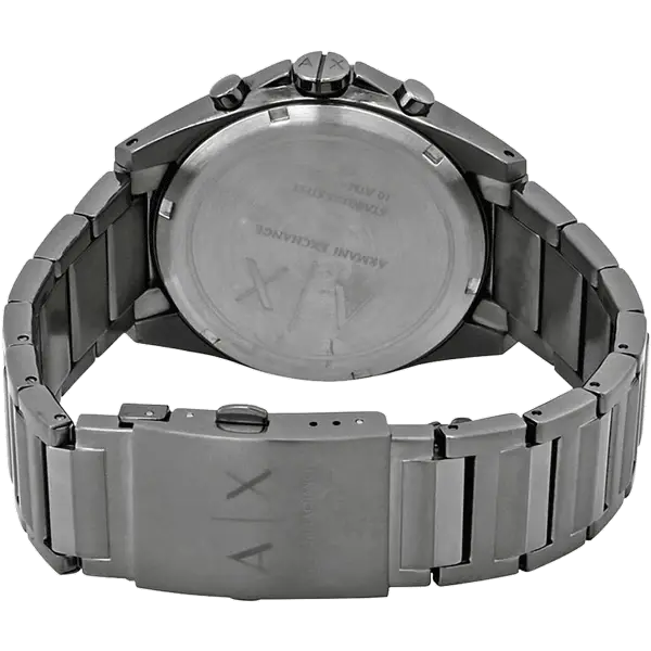 Armani Exchange Drexler AX2603 Herren-Chronograph – Graues Zifferblatt mit Edelstahlarmband