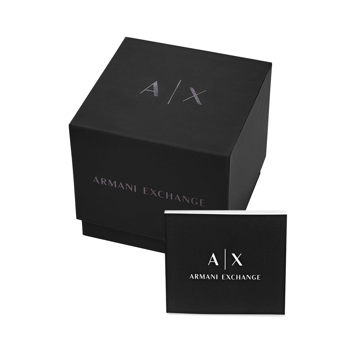 Armani Exchange Cayde AX2707 Herren-Analoguhr – Goldfarbenes Zifferblatt mit passendem Edelstahlarmband in Gold