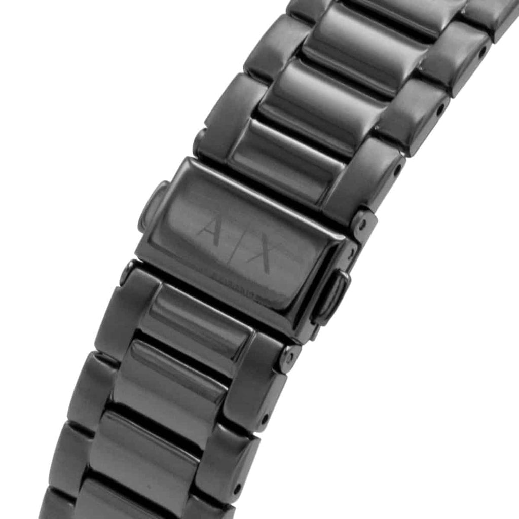 Armani Exchange Cayde AX2722 Herren-Analog-Uhr – Graues Zifferblatt mit passendem grauem Edelstahlarmband