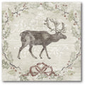 Christmas at the Cabin I Gallery-Wrapped Canvas Wall Art