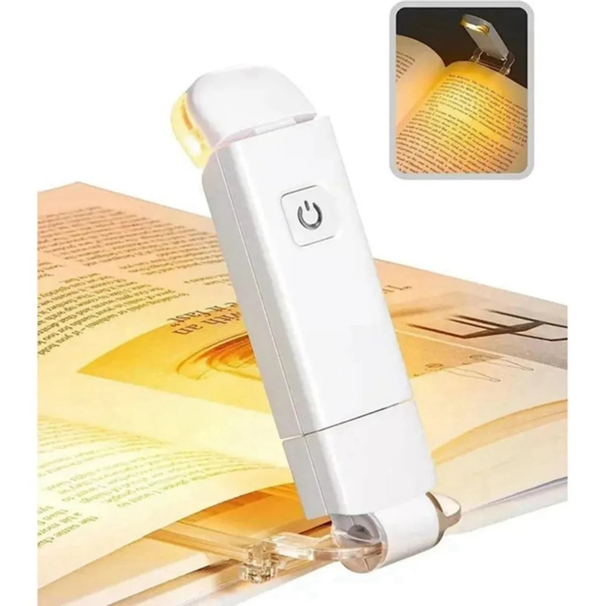 Mini Rechargeable Reading Clip Light